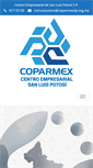 Mobile Screenshot of coparmexslp.org.mx